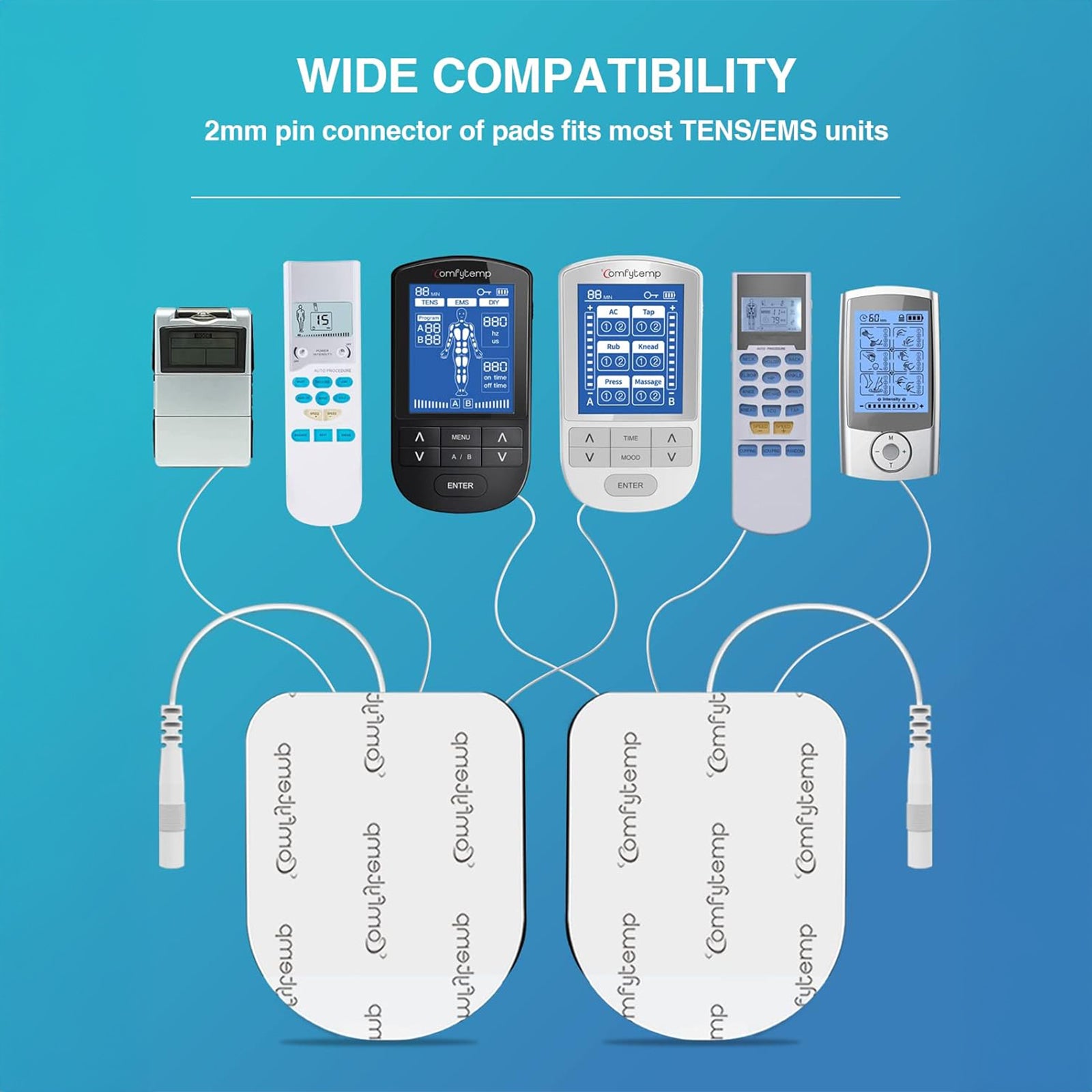 K6110-Comfytemp TENS Unit Replacement Pads
