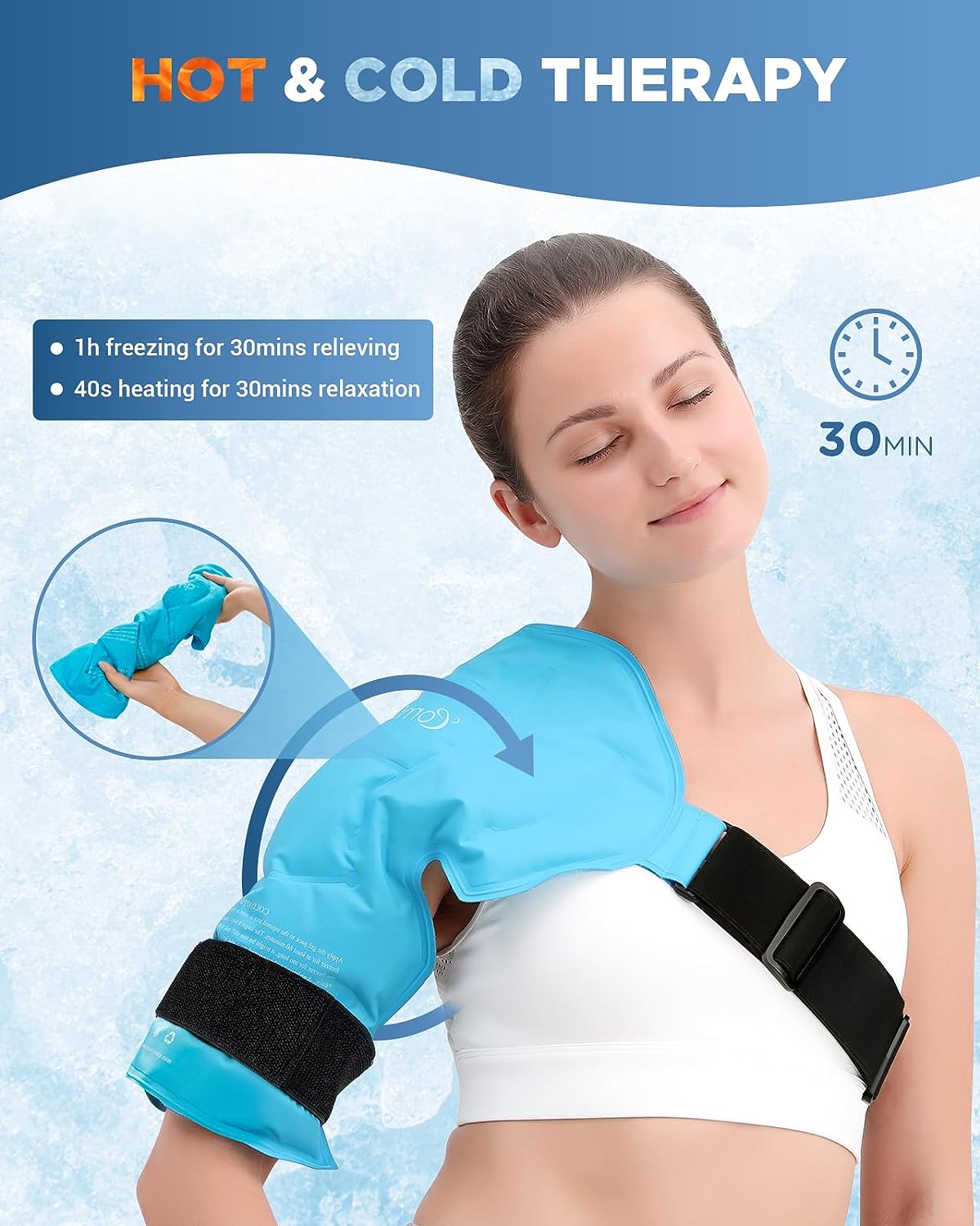 Shoulder Cold and Hot Therapy Ice Pack