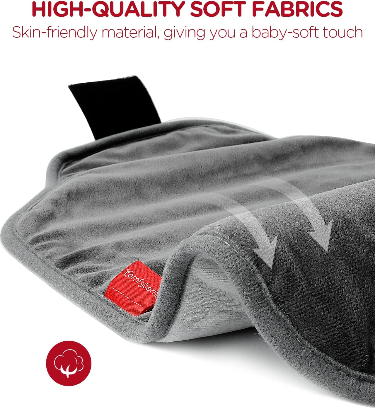 ComfyWarmth™ Upgraded Heating Pad for Back Pain Relief
