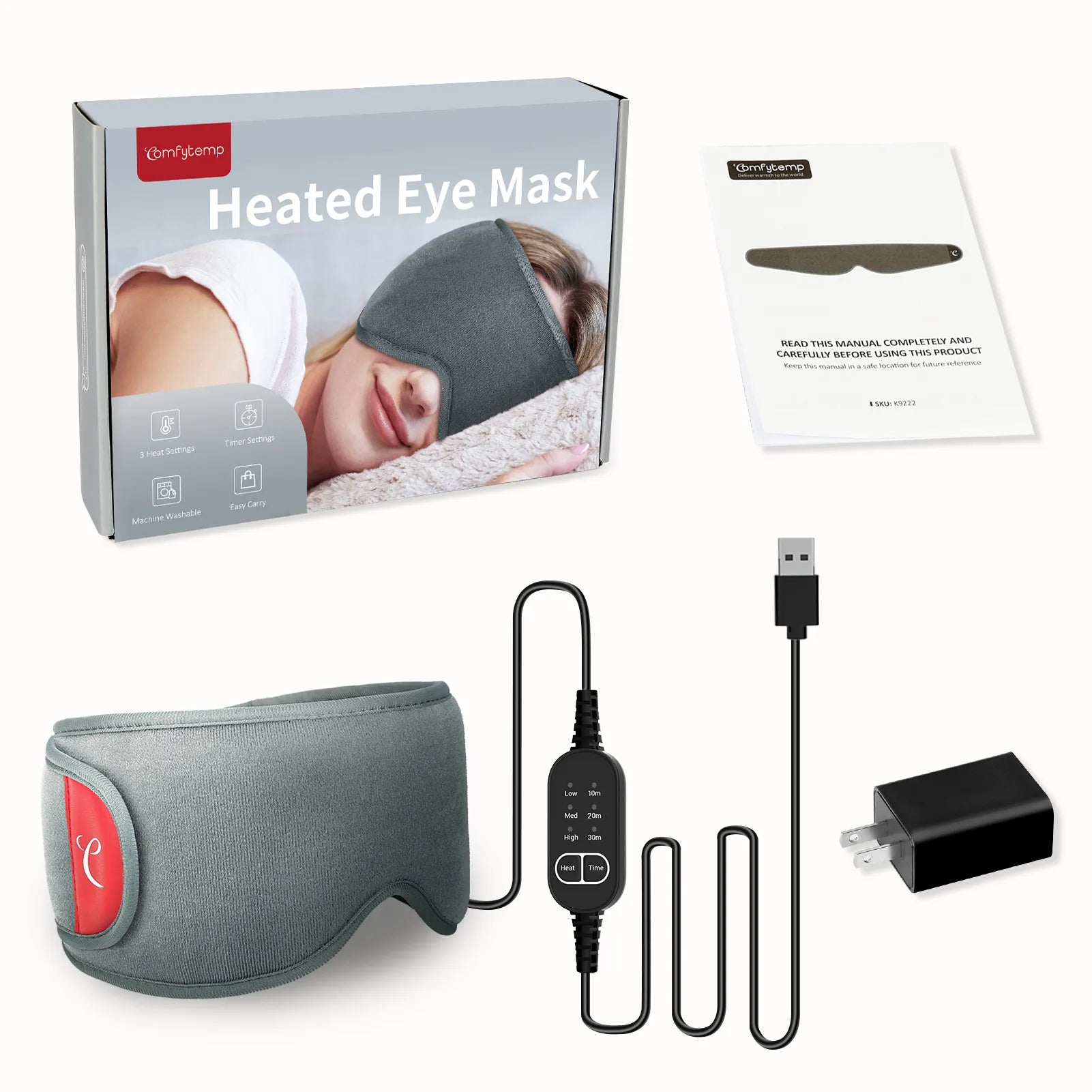K9222-Comfytemp Eye Heating Pad