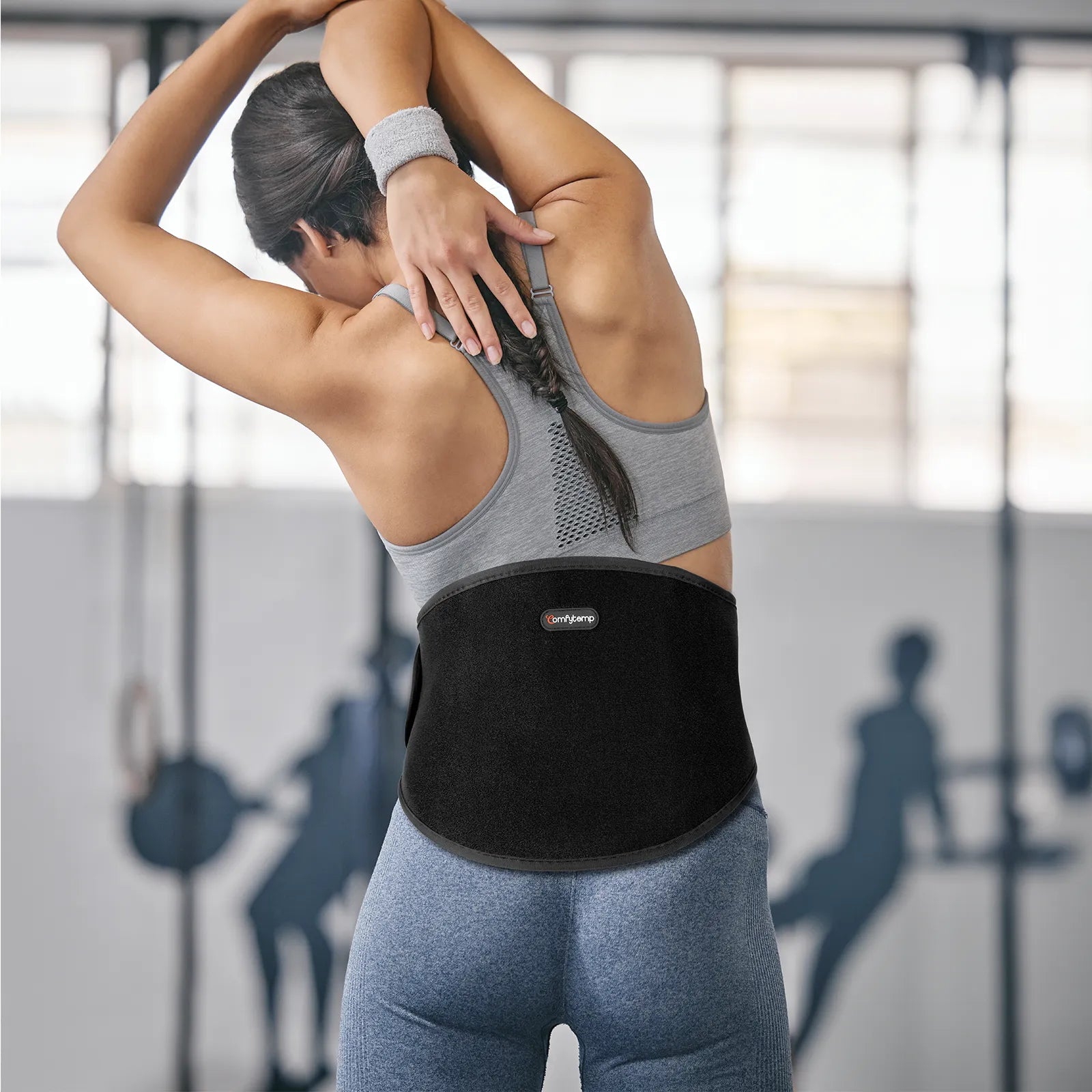 K91A1-Comfytemp Auto Compression Back Ice Pack Wrap