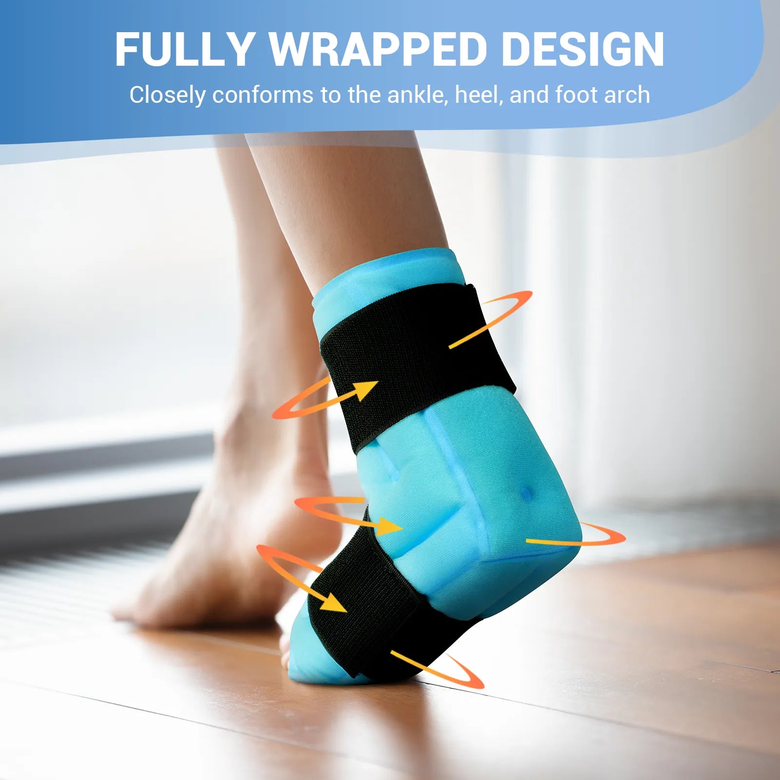 K9170-Comfytemp Ankle Foot Ice Pack Wrap