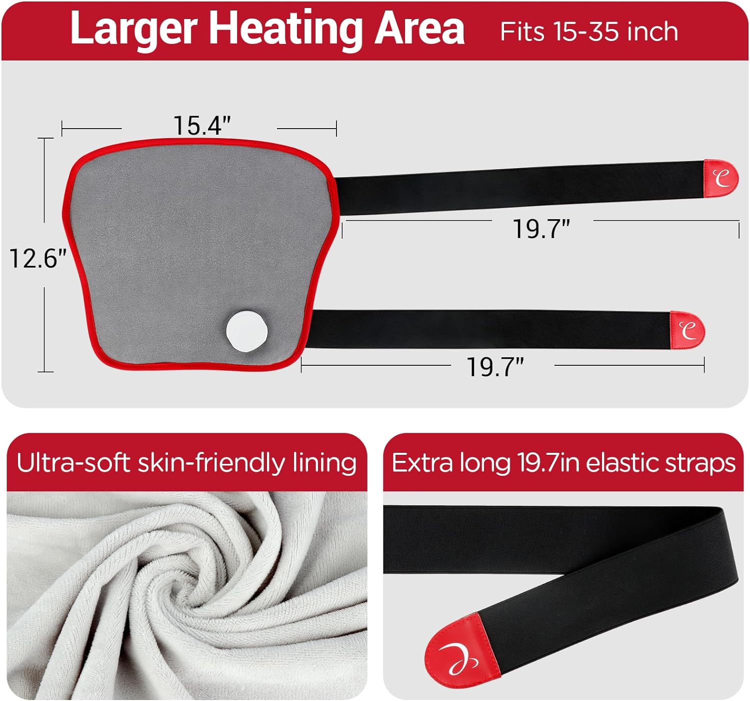 Comfytemp Leg Heating Pad for Pain Relief