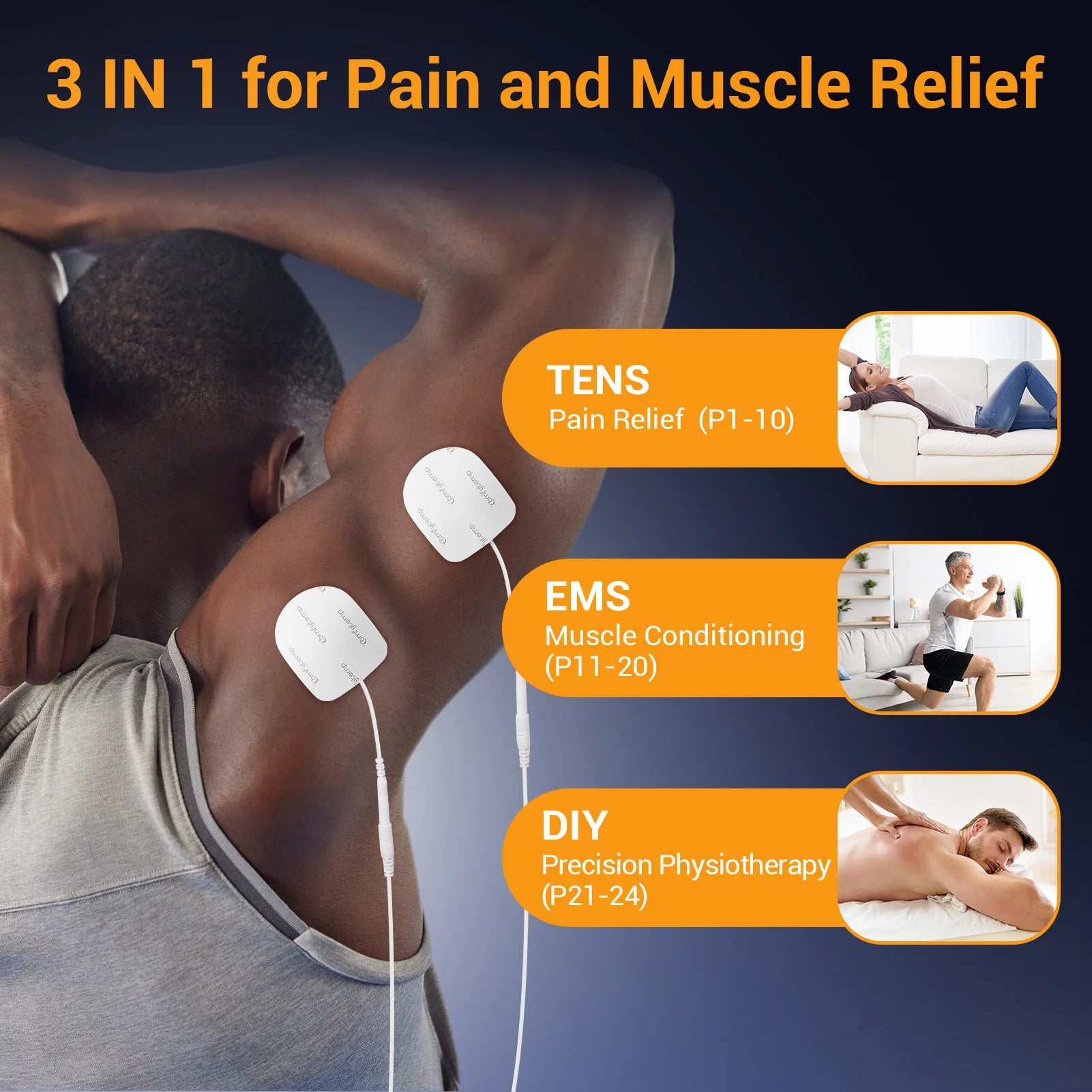 K6106-Comfytemp 4 Outputs TENS Unit