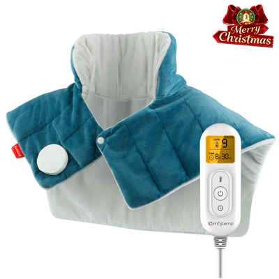 K9015-Comfytemp Weighted Heating Pad For Neck & Shoulder