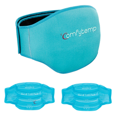 Hot and Cold Gel Pack Wrap For Lower Back