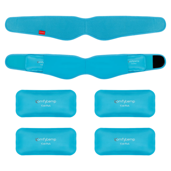 Jaw Ice Pack Wrap for Wisdom Teeth & Dental Pain - Comfytemp