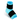 A blue ankle ice pack wrap with two black adjustable straps on a transparent background.