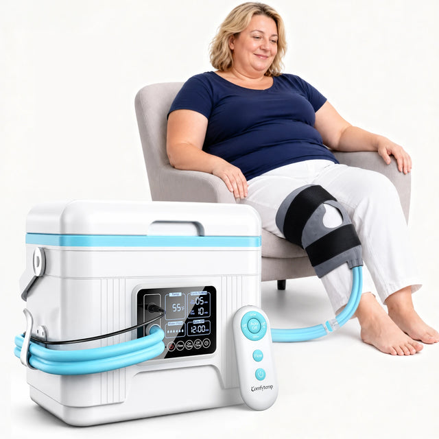 Comfytemp Knee Post-Surgery Cold Therapy Ice Machine with Wireless Remote-K91C1