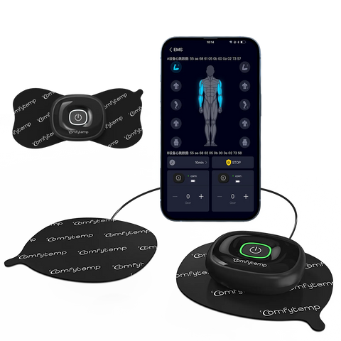 K6108-Comfytemp Back Shoulder Wireless TENS Unit with APP