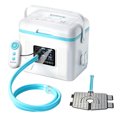 Knee Post-Surgery Cold Therapy Ice Machine with Wireless Remote