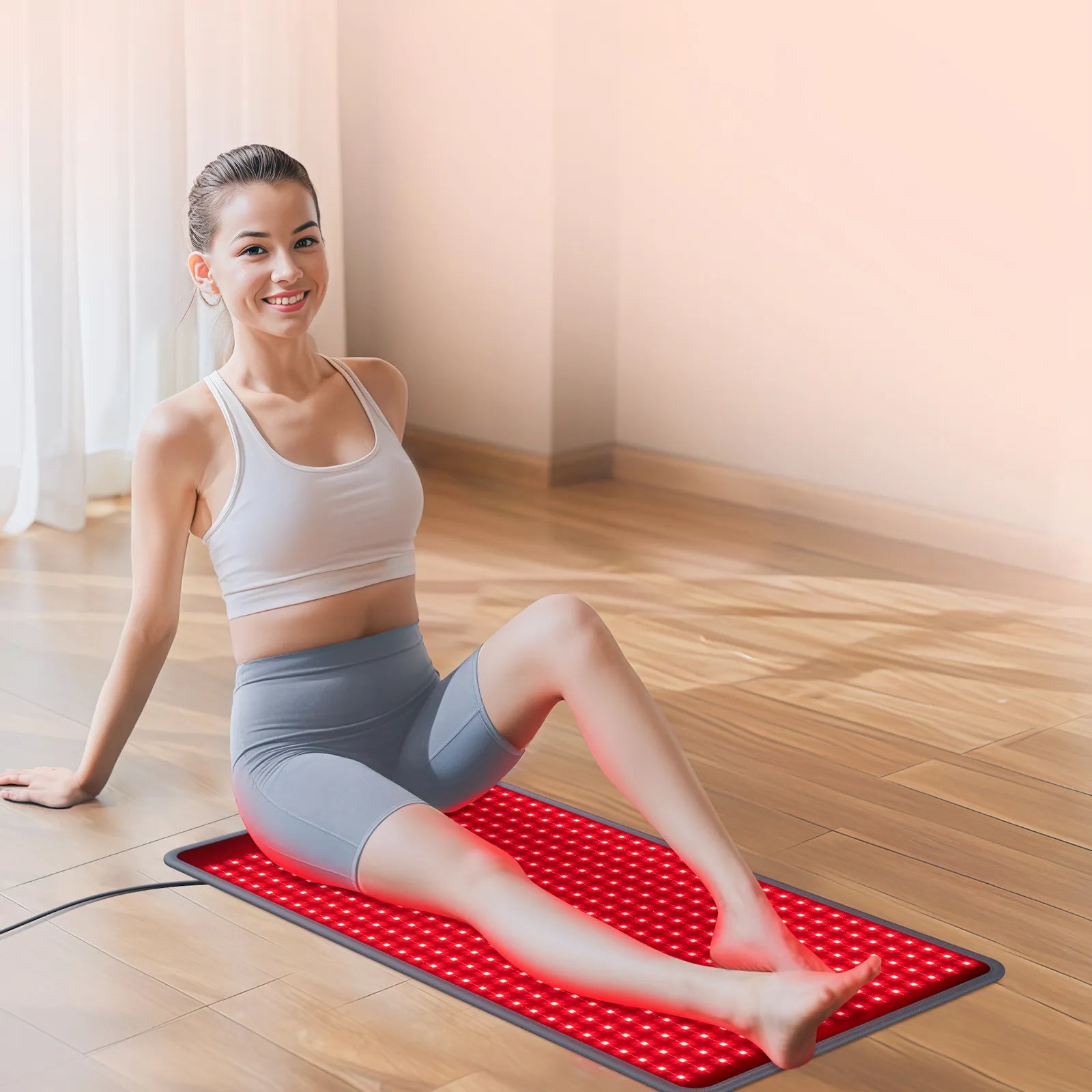 K4044-Comfytemp 33'' x 17'' Red Light Therapy Mat