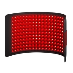 30W 242 LED Wearable Red Light Wrap 24''×12'' for Back Shoulder Knee